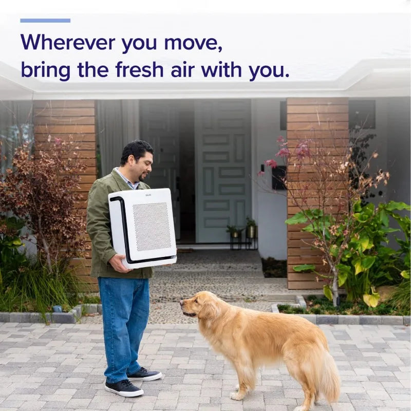 LEVOIT Air Purifiers/ Up to 1800 Ft² /1 Hr w/Washable Filter,Air Quality Monitor,Smart WiFi,Pet Hair