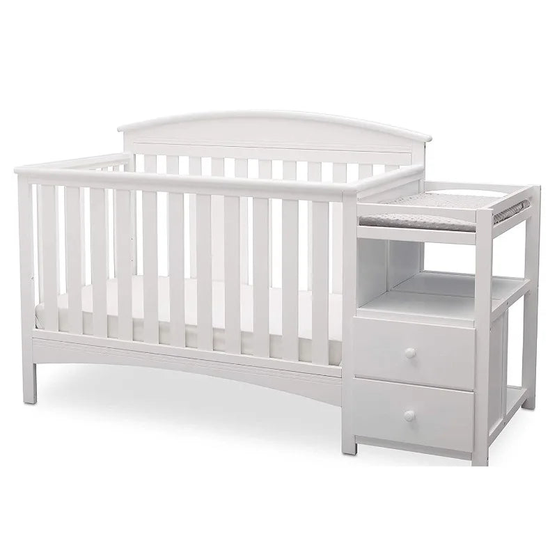 Abby Convertible Crib and Changer