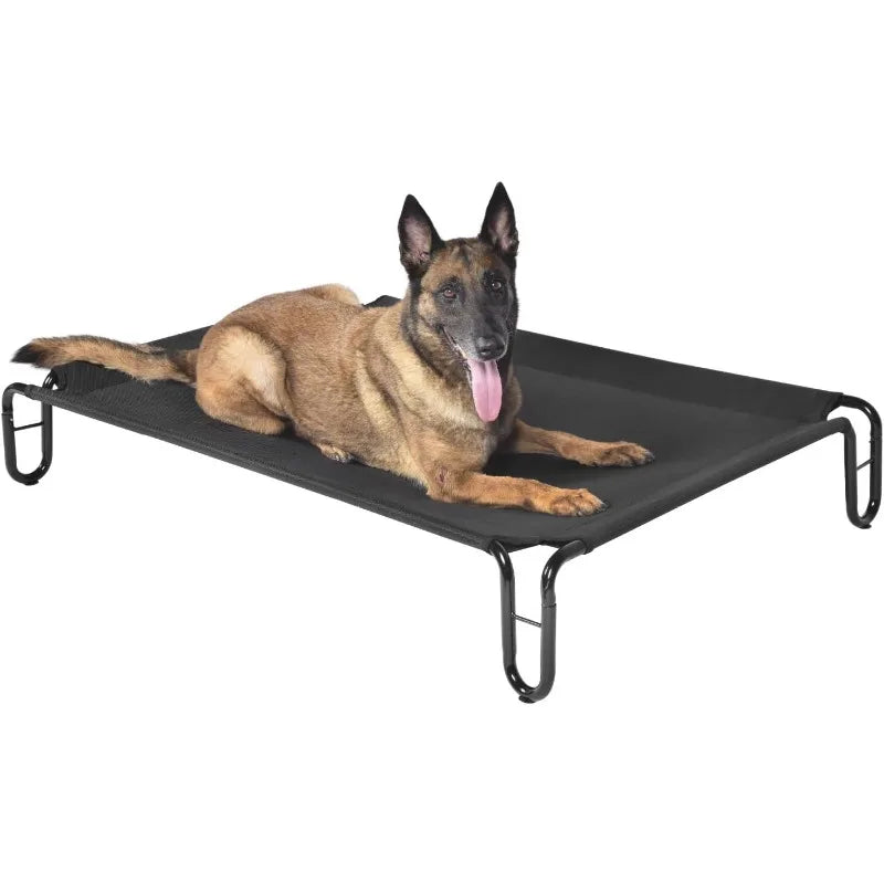 Elevated Outdoor Dog Bed -  Large Dogs ,XL, Waterproof Raised Dog Bed Easy to Assemble