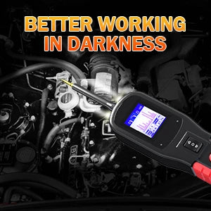 VDIAGTOOL V200 Car Electric Circuit Tester 6V-30V Power Probe Kit Electrical System Tester LCD