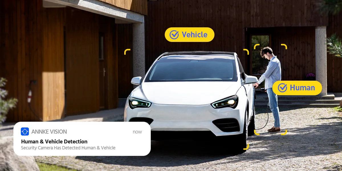 ANNKE 8CH 8MP Ultra HD PoE Network Video Security 4K H.265 Surveillance NVR 4x8MP HD IP67 POE CCTV