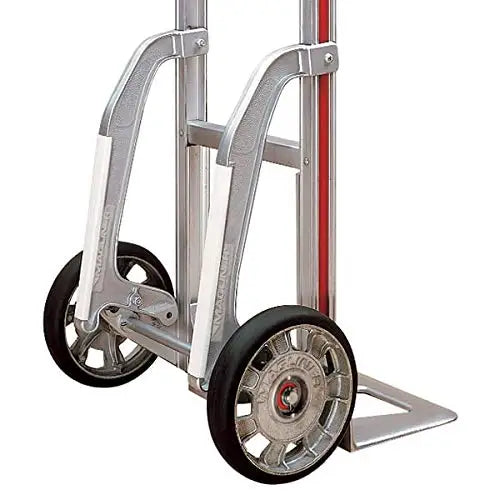 Magliner HMK111AA15 Aluminum Hand Truck, Loop Handle 14" x 7-1/2" Diecast Nose Plate, 500 lb