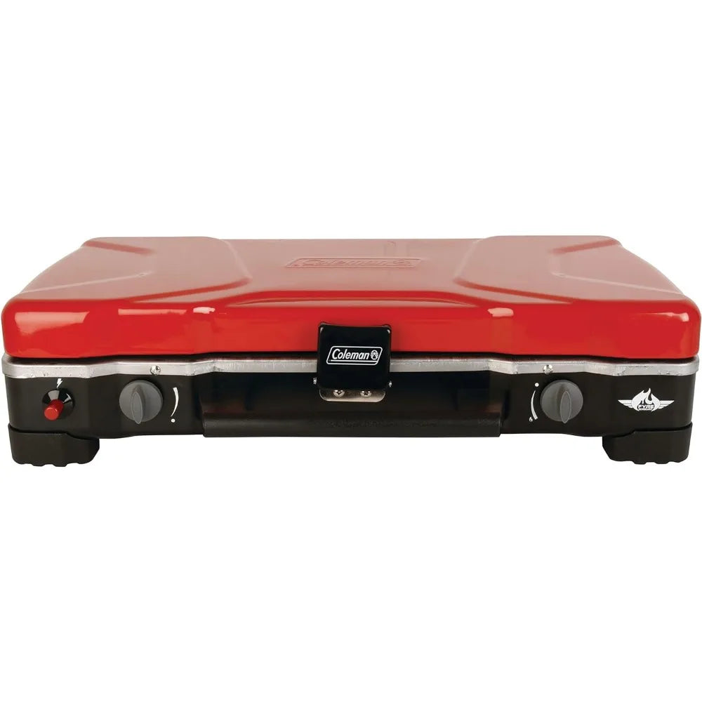 Hyperflame Fyresergeant 2 Burner 3-IN-1 Propane Stove , Red