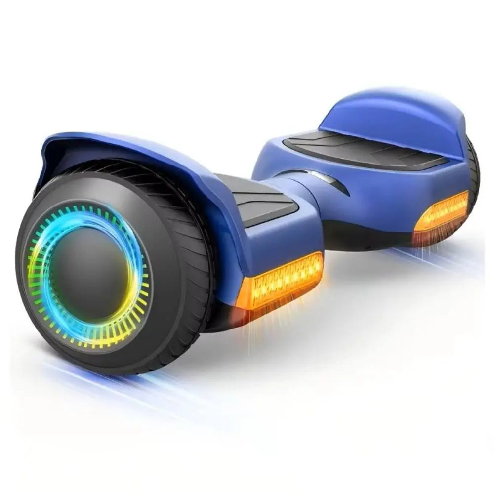 Kids 6.5'' Self Balancing Hoverboard All Terrain with LED Light And Bluetooth Speaker - Portable