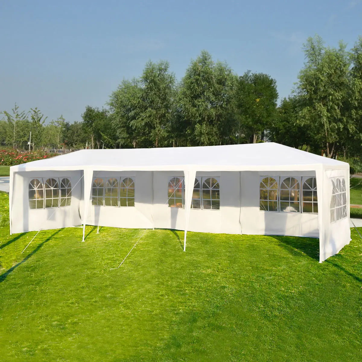 Costway 10'x30' Party Wedding Outdoor Patio Tent Canopy Heavy duty Gazebo Pavilion Event