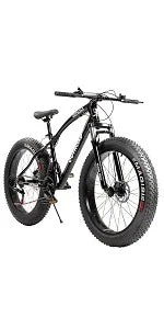 26 Inch Folding Mountain Bike,Full Suspension High-Carbon Steel Foldable Bicycle, Dual Disc Brake