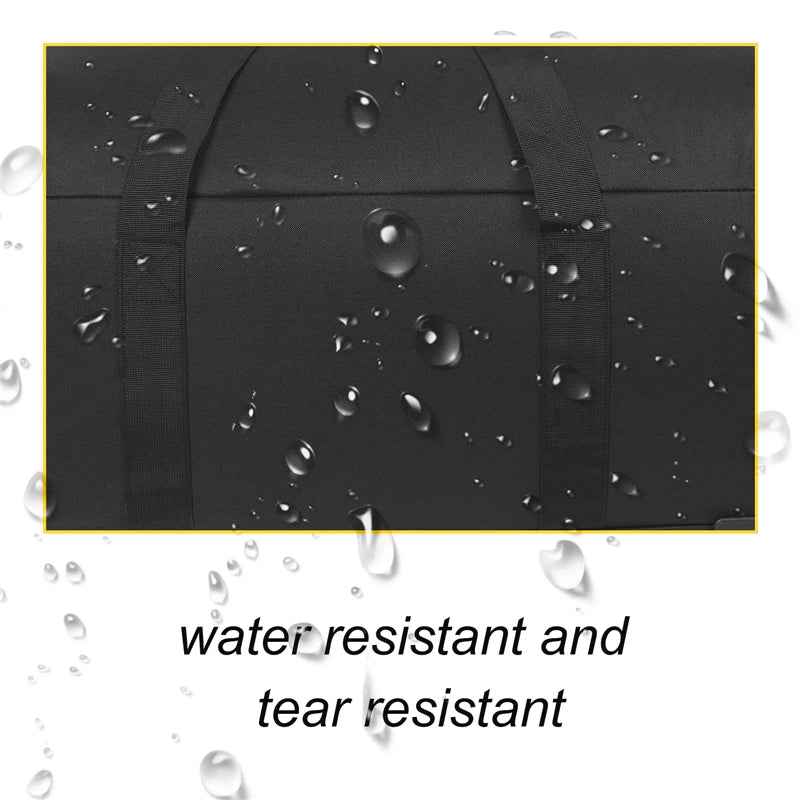 124L Large Capacity Tactical Duffel Bag Rolling Luggage for Heavy-Duty Camping Hiking Luggage