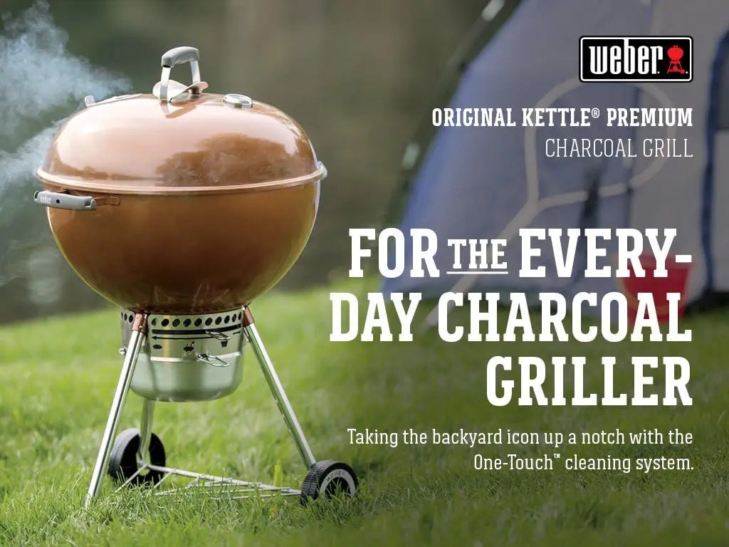 Original Kettle Premium Charcoal Grill, 22-Inch, Copper