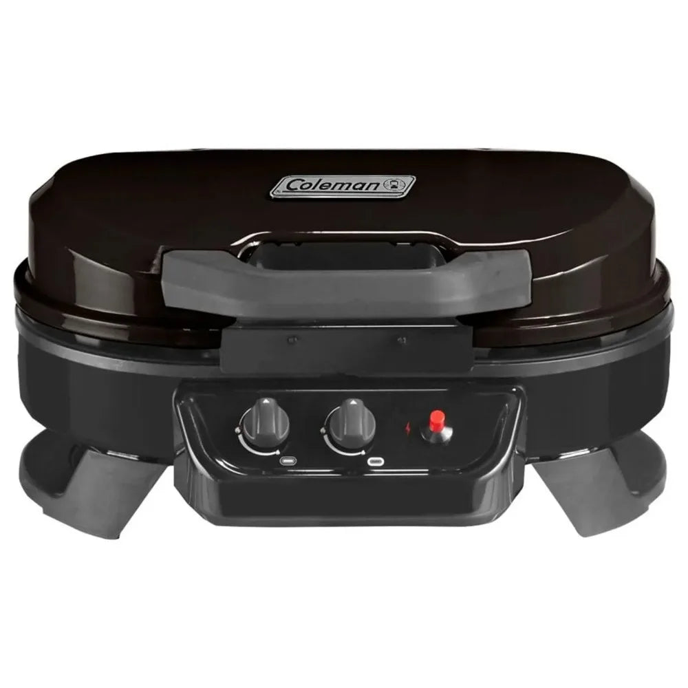 COLEMAN Roadtrip 225 Tabletop 2 Burner Propane Gas Grill Black 2 adjustable burners