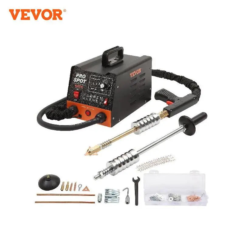 VEVOR Stud Welder Dent Repair Kit 3KW Spot Welder Dent Puller w/6 Welding Modes