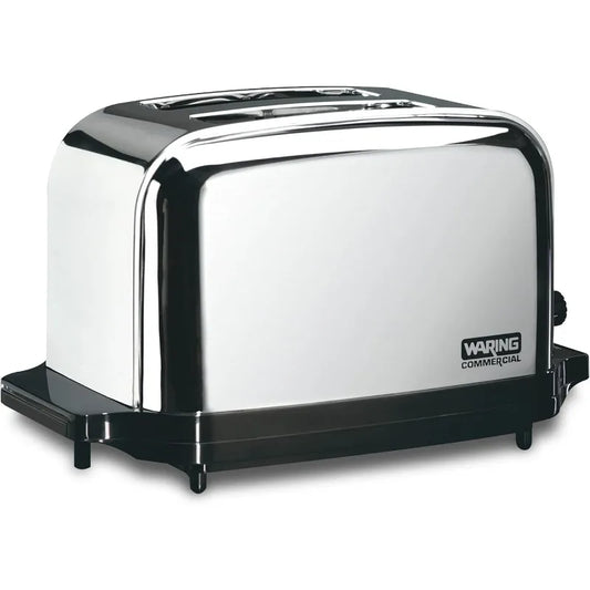 Waring Commercial WCT702 2-Slice Commercial Light Duty Pop-Up Toaster, 120V, 5-15 Phase Plug