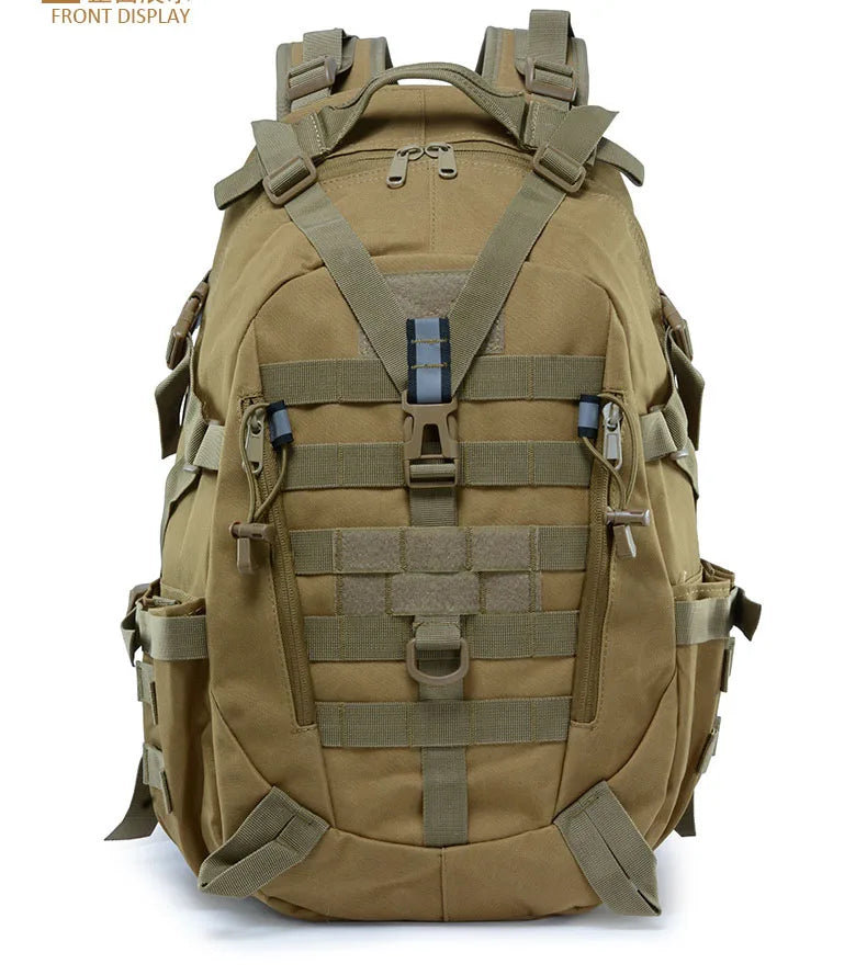 Military Tactical Backpack Men Assault Pack Army Molle Bag 25L Outdoor Travel Bag 900D Waterproof Hiking Camping Rucksack