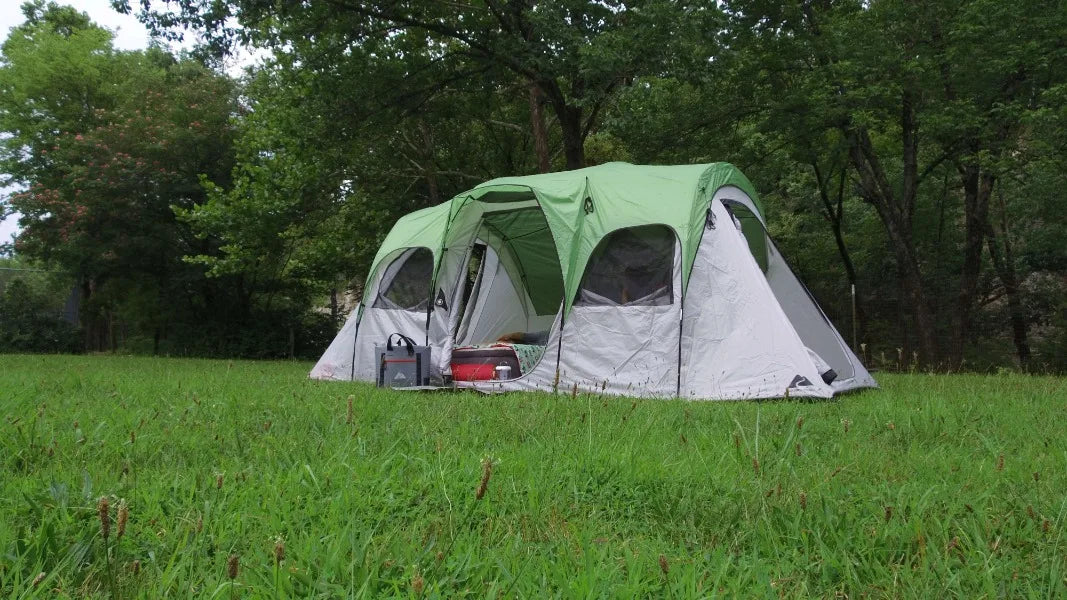 Ozark Trail 8 Person, Clip & Camp Family Tent, 16’  x 8 ‘ x 78", 23.81 lbs.