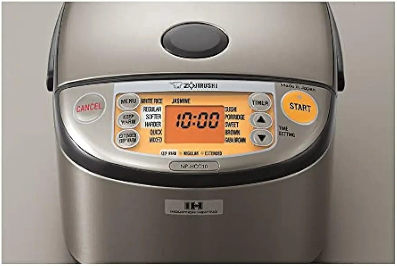 Rice Cooker and Warmer Induction Heating System,1.8 L, Stainless Dark Gray NP-HCC18XH - My Store