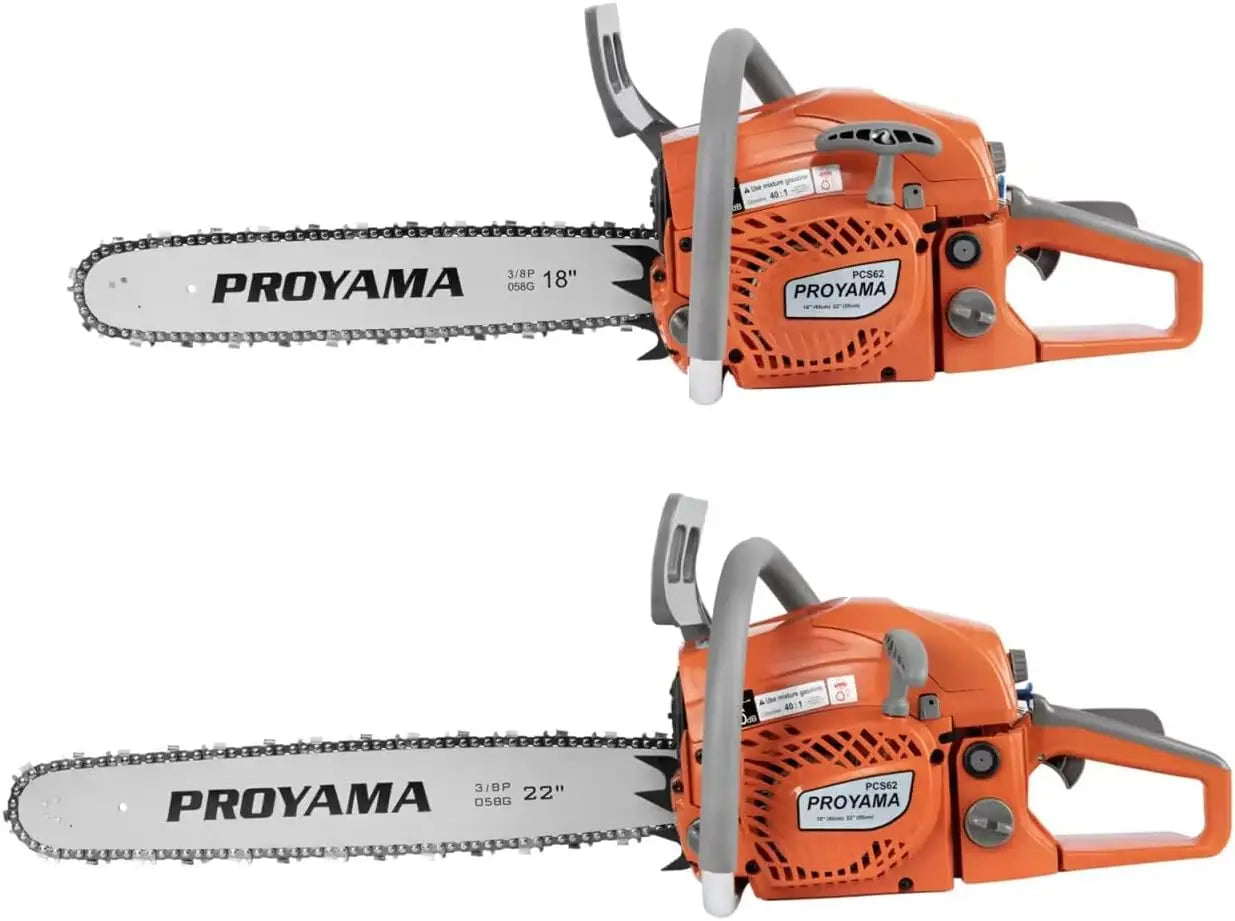 2-Cycle Gas Powered Chainsaw 22 Inch 18 Inch Handheld Cordless Petrol Chain Saw/Electric saw