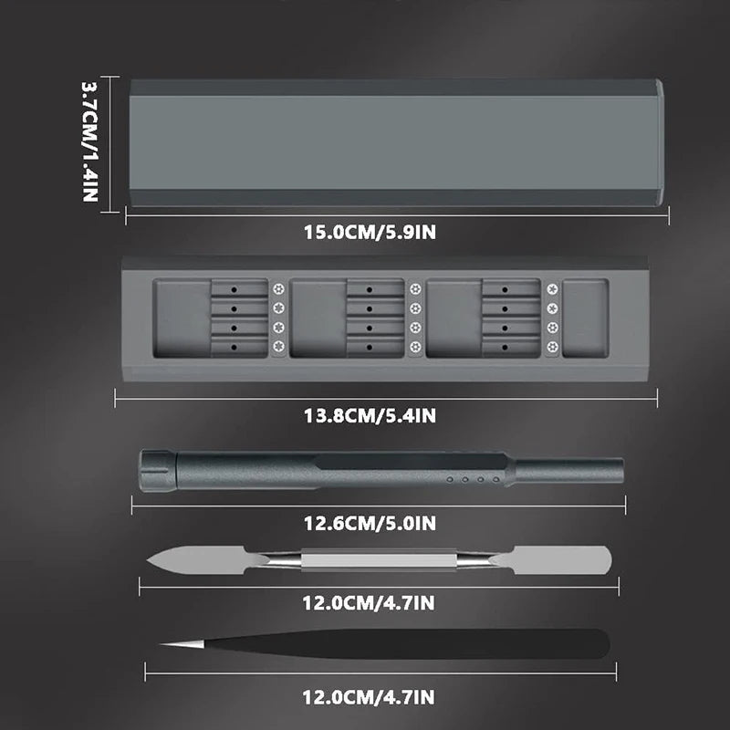 44 in 1 Precision Screwdriver Kit, Magnetic Mini Screwdriver Set, Small Screwdriver Professional