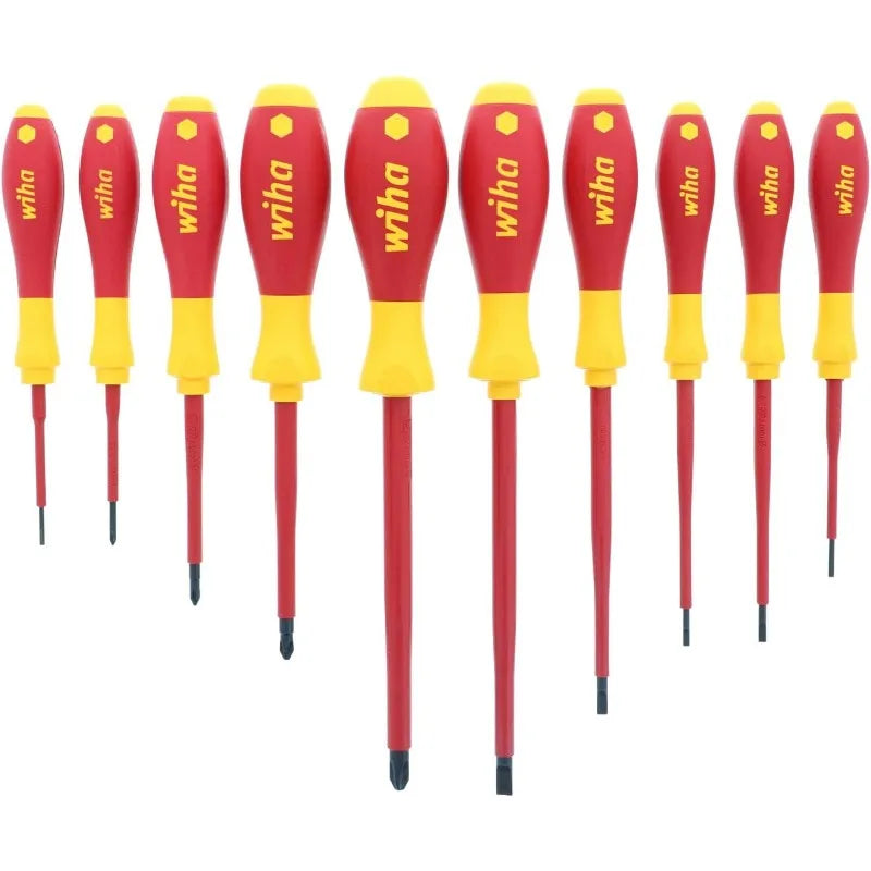 Insulated Screwdriver and Pliers Set (13 Pieces)