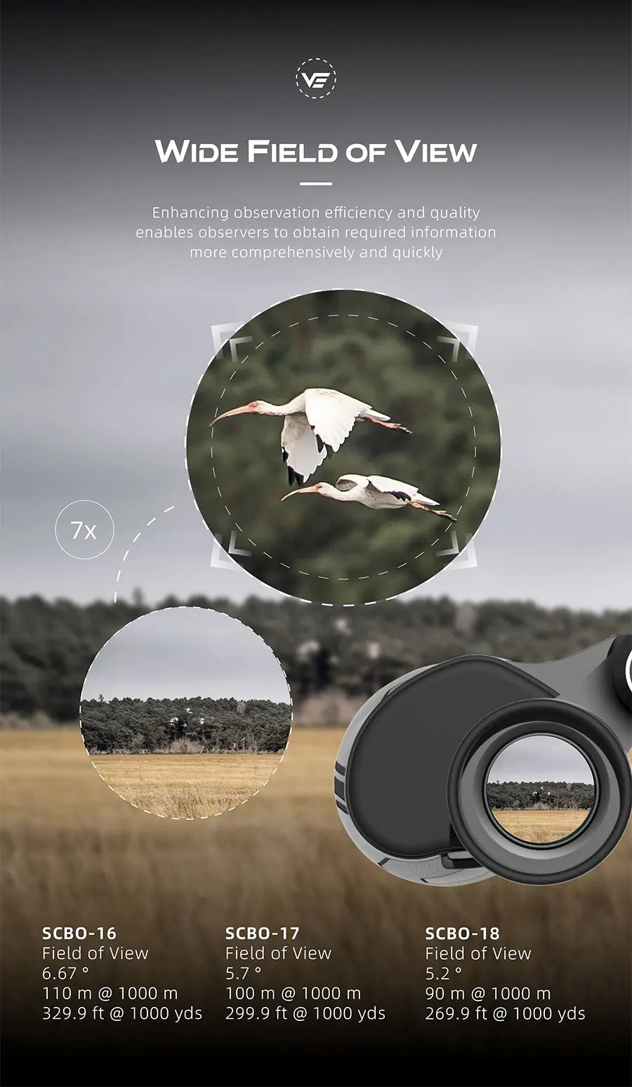 Pre-sale Vector Optics 12X50 Binocular Profesional Zoom Bak-4 Telescope Entry Level