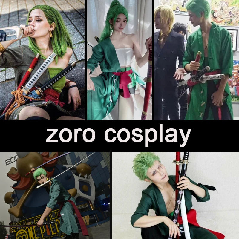 41″ Light Up Roronoa Zoro Swords Katana Japanese Anime Cosplay Samurai Sword Shusui Enma Kitetsu