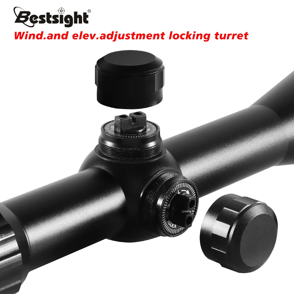 Riflescope 3-9x40Rifle Sniper Scope Red/Green Illuminated Optical/Mounts Mil Dot Fit Free Crosshair