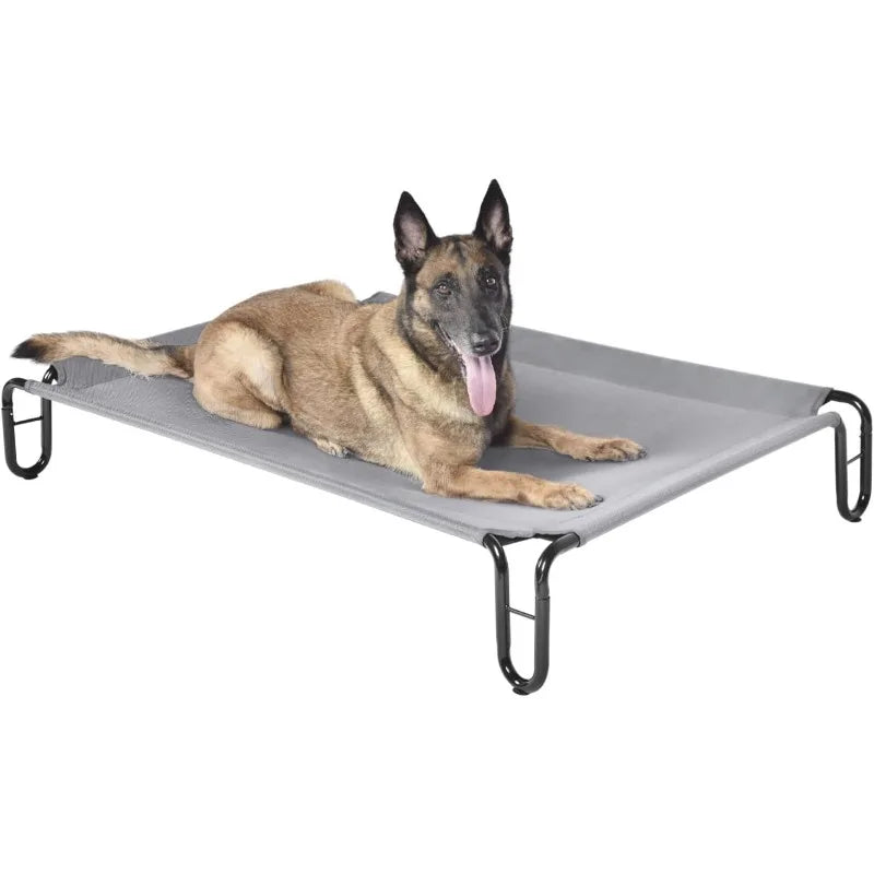 Elevated Outdoor Dog Bed -  Large Dogs ,XL, Waterproof Raised Dog Bed Easy to Assemble