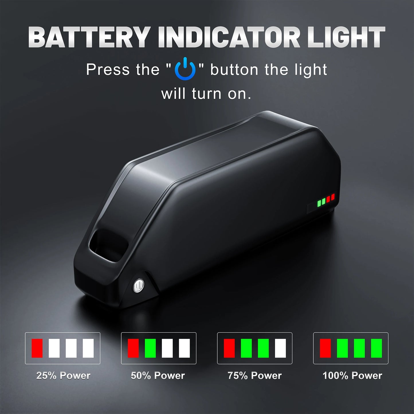 Hailong EBike Battery 52V 25Ah/50A BMS SamSung 21700 50G Cells Lithium E-BIKE 100W-2500W & Charger