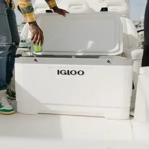 Ultra Series, Insulated Portable Cooler, Hard Cooler with Heavy Duty Handles & Ice Retention IGLOO