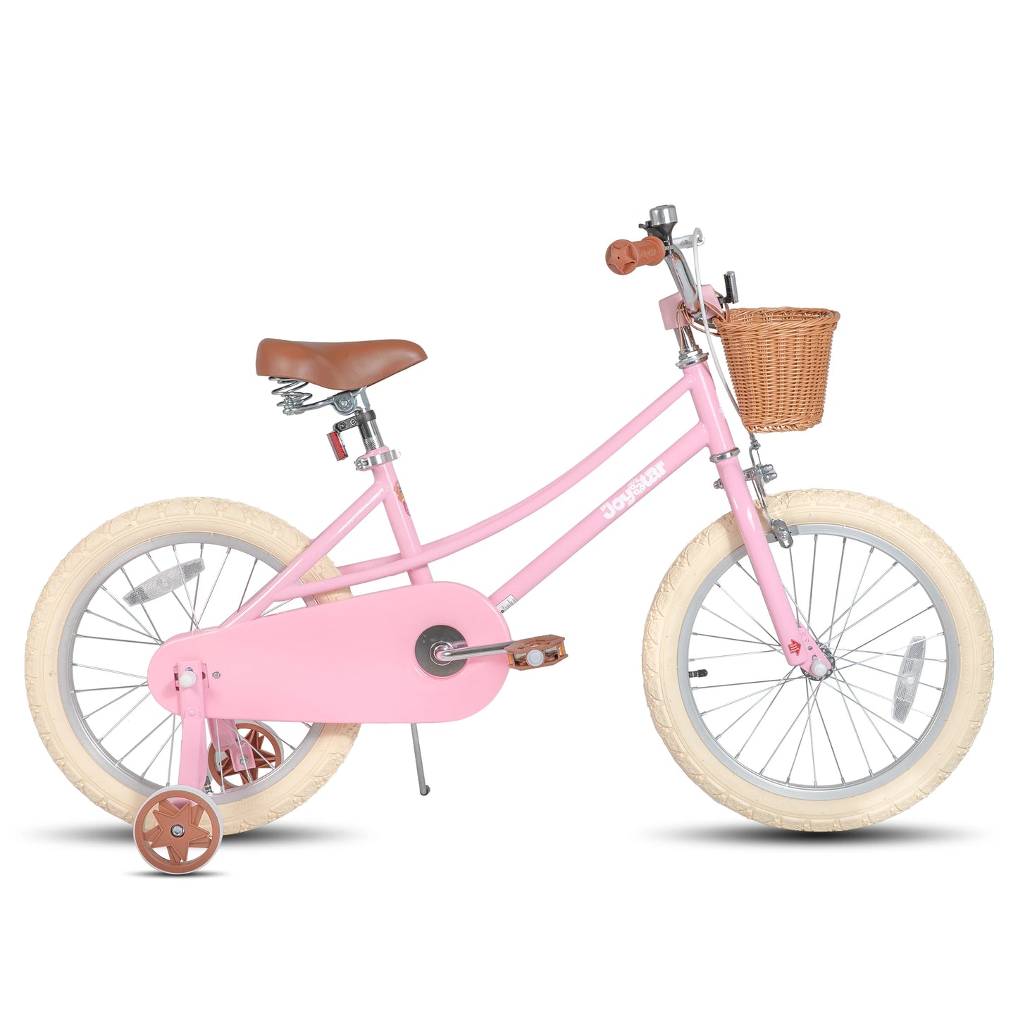 Girls Bike/2-12 Years Kids, 12" 14" 16"/Training Wheels, Basket, chain guard,20" Kickstand, Pink