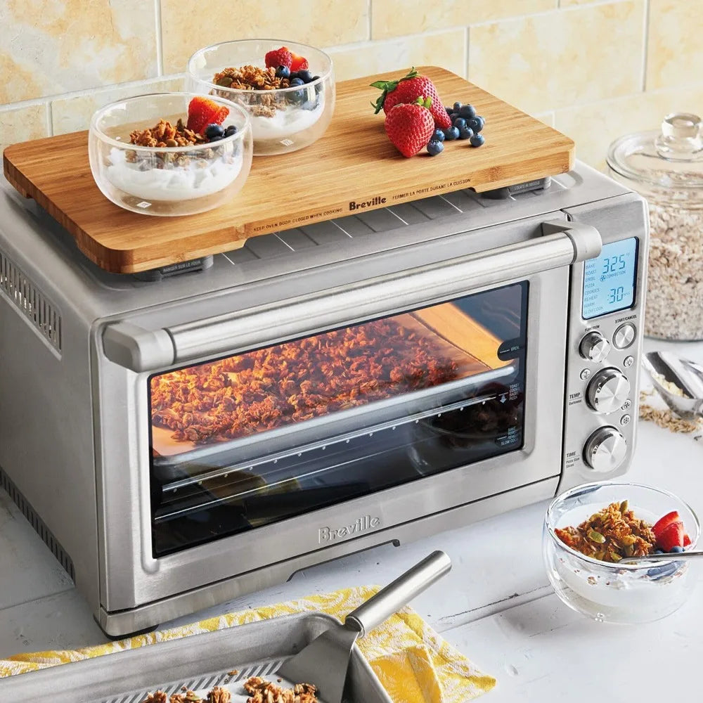 Breville Smart Oven Pro Toaster Oven, Brushed Stainless Steel, BOV845BSS