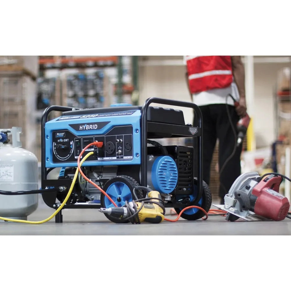 250W Dual Fuel Portable Generator with Switch and Go Technology, PG5250B