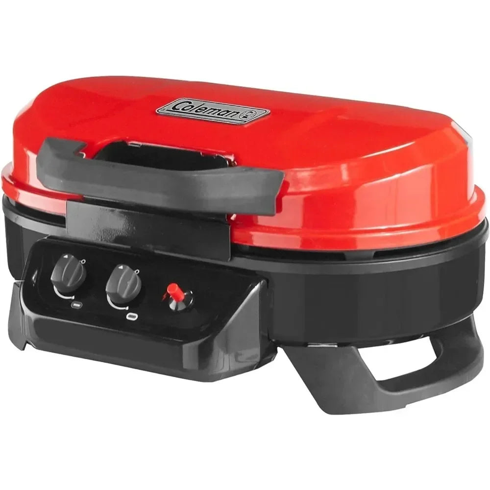 RoadTrip 225 Portable Tabletop Propane Grill Gas Grill 2 Adjustable Burners Instastart/11000 BTU