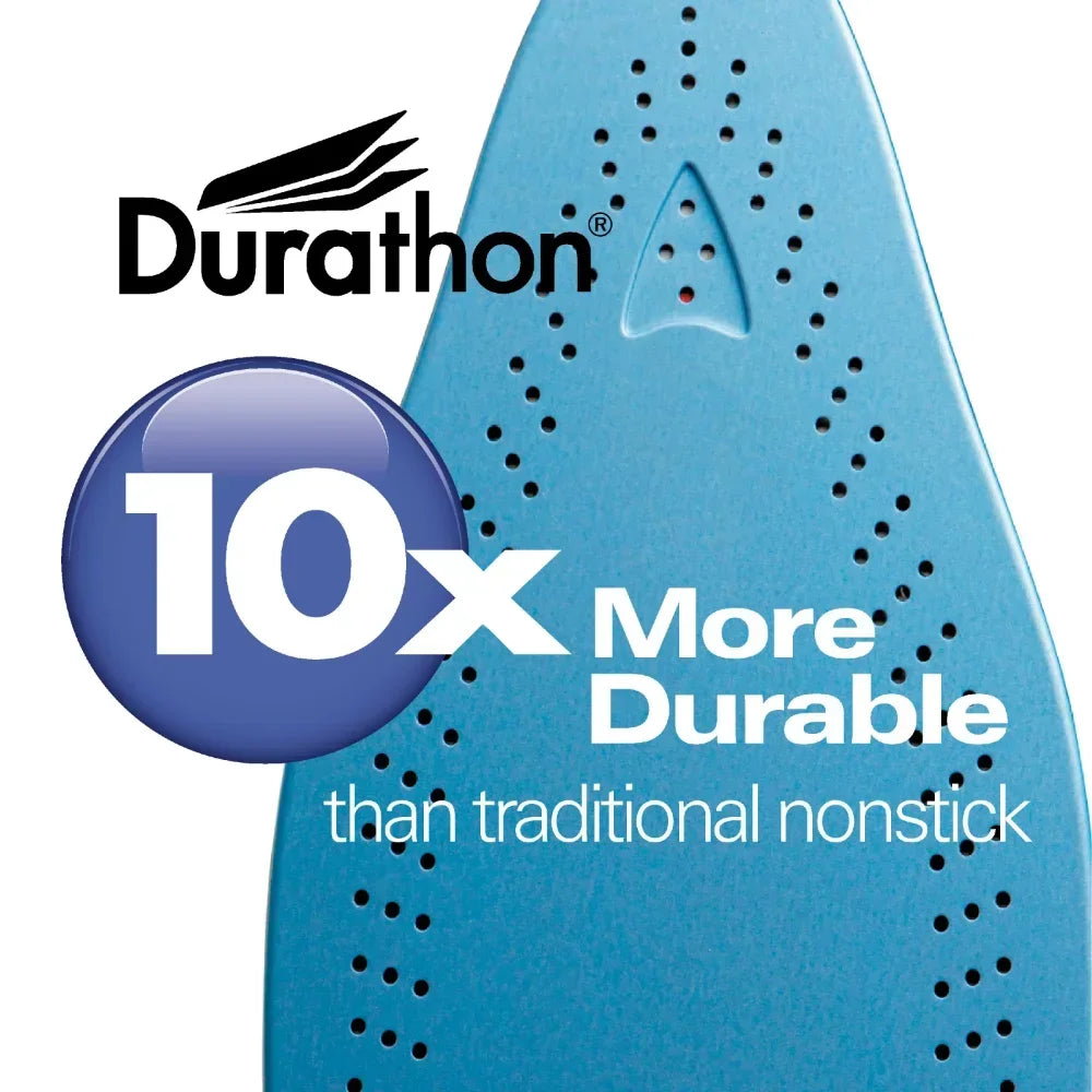 Durathon Digital Retractable Cord Iron, Model 19902R Cordless Steam Iron Portable Iron