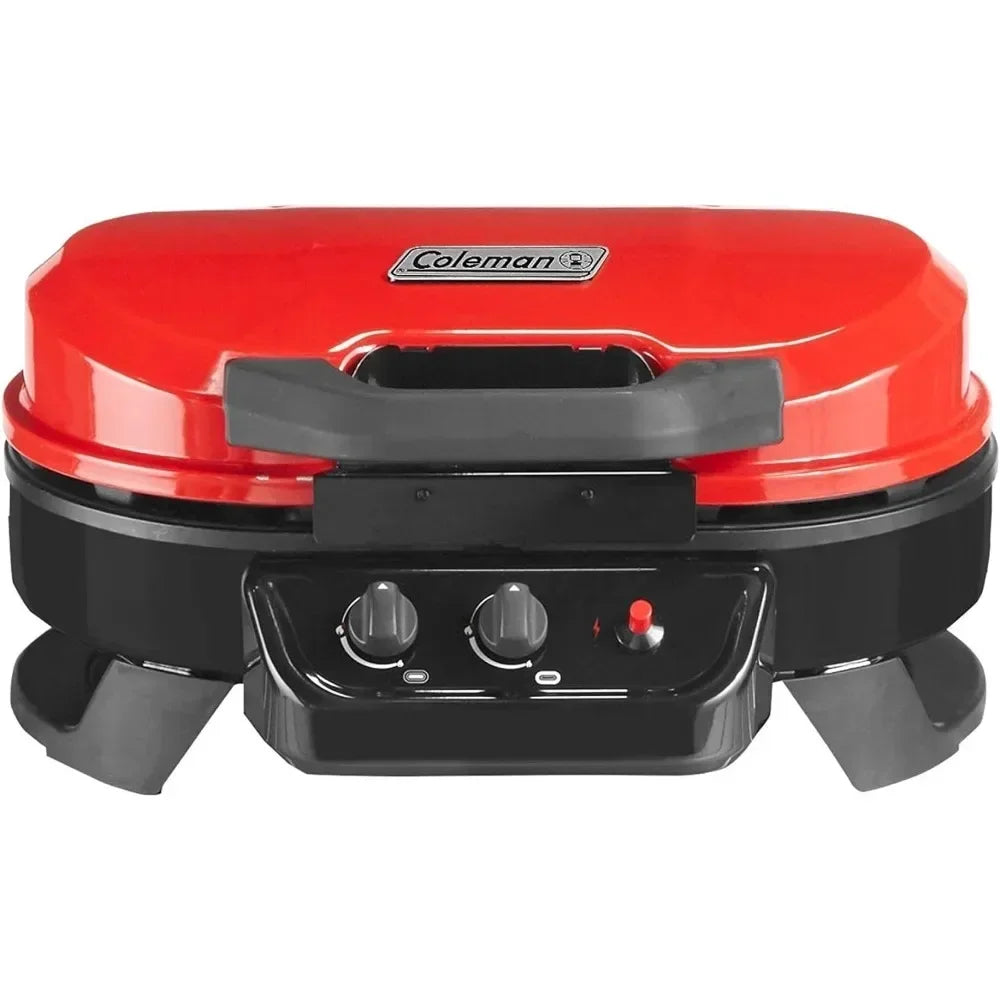 RoadTrip 225 Portable Tabletop Propane Grill Gas Grill 2 Adjustable Burners Instastart/11000 BTU