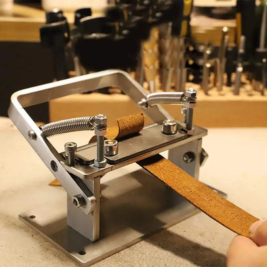 Adjustable Leather Skiving Machine Paring Peeling Machine, 304 Stainless Steel DIY