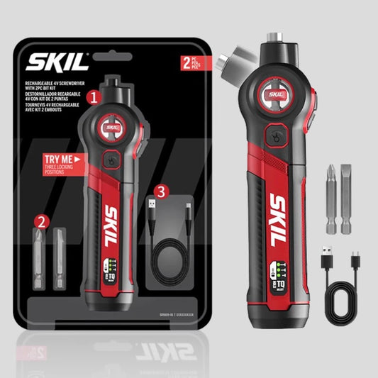 SKIL 5619 4V Mini Electrical Screwdriver Set Smart Scalable Cordless Electric Screw Driver Set