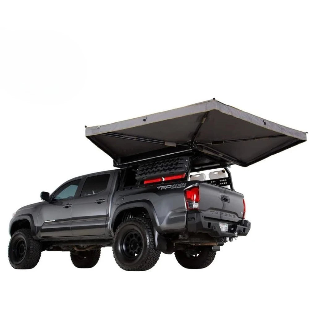 NEW - Dark Gray Drivers Side Awning ,Includes Black Travel Cover ,Full Coverage,Weather Resistant