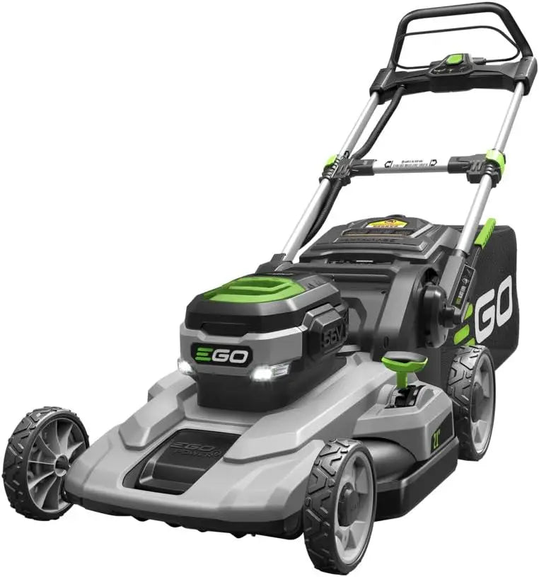 EGO Power+ LM2101 21-Inch 56-Volt Lithium-ion Cordless Lawn Mower w/5.0Ah Battery & Rapid Charger