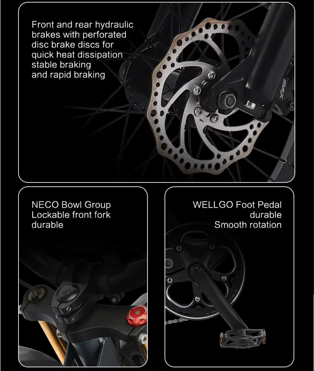 US Stock 1500w 48V Fat Tire Electric Bike Motorcycle Adults Off Road All-Terrain Bikes