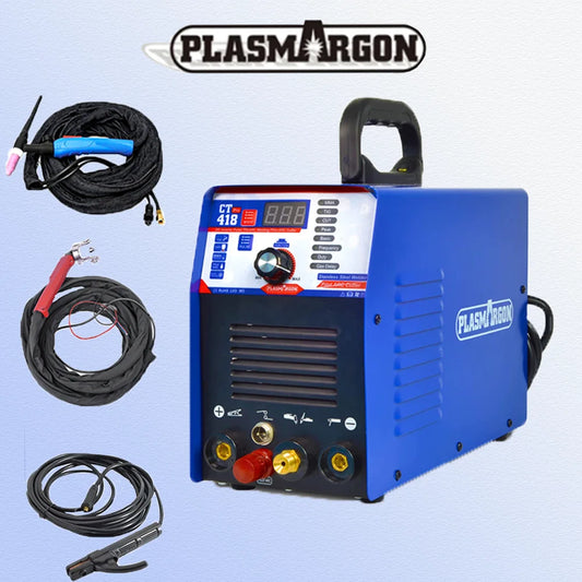 Plasmargon 4 in 1 Welding Machine CT418P TIG/CUT/MMA/PULSE Multifunction Pilot Arc Plasma Cutting