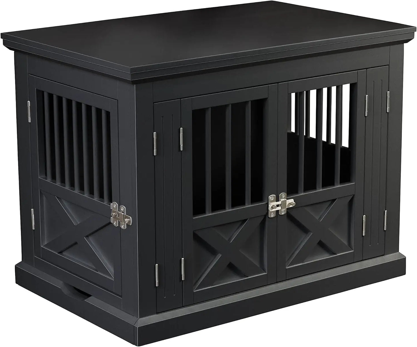 zoovilla Merry Products Triple Door Medium Dog Crate, Dog Kennel, Dog Cage