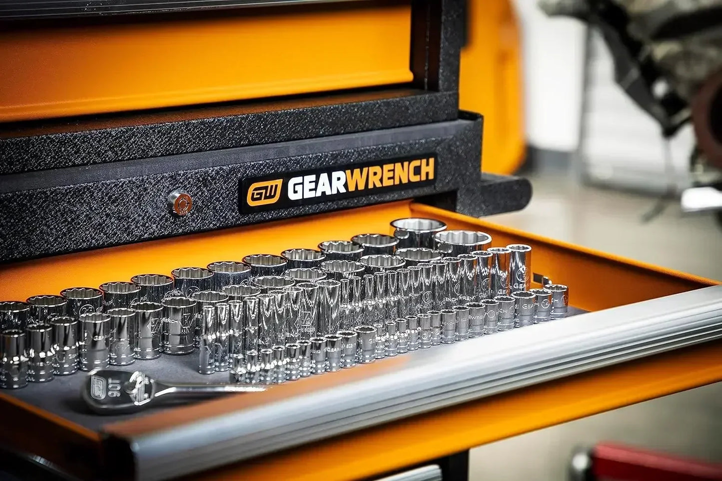 GEARWRENCH 176 Piece, 12 Point Master Socket Set - 89074