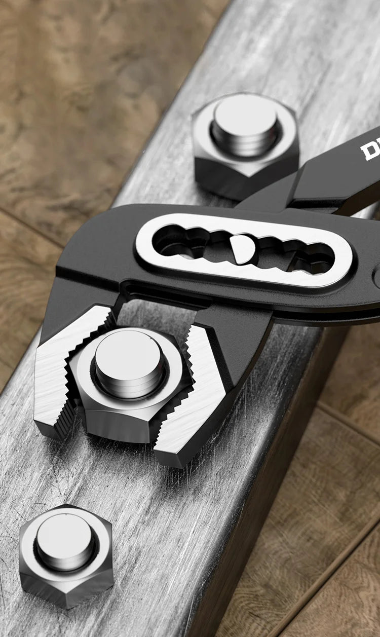 DELIXI ELECTRIC 3PCS Water Pump Pliers/Water Pipe Pliers/Power Pliers Insulated Handle Pliers