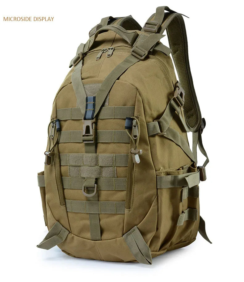 Military Tactical Backpack Men Assault Pack Army Molle Bag 25L Outdoor Travel Bag 900D Waterproof Hiking Camping Rucksack