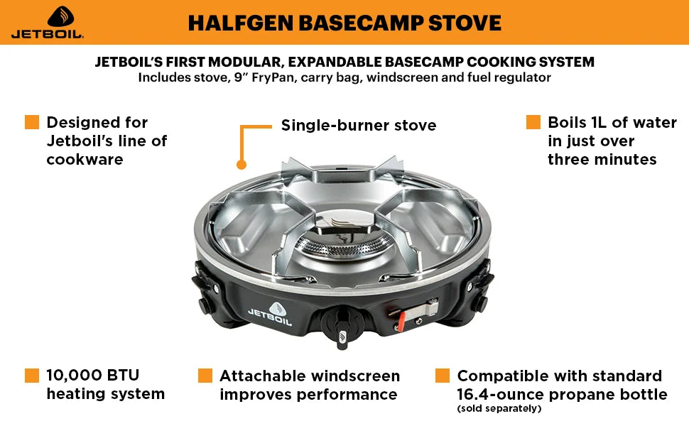 JETBOIL HalfGen Basecamp Camping Cooking System