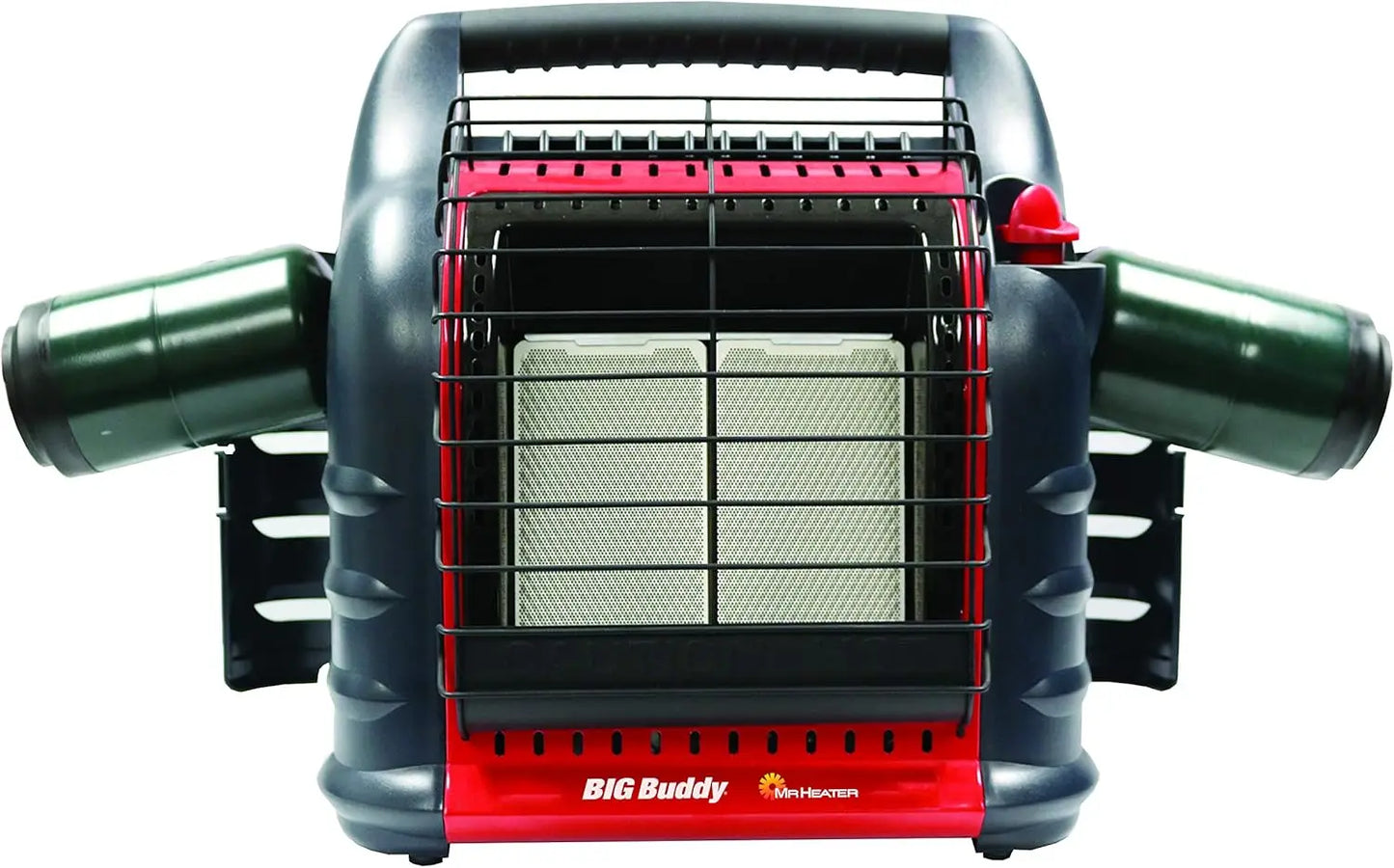 18,000 BTU Big Buddy Portable Propane Heater (No Fan), Tip-over Protection|Low-Oxygen Safety Shutoff