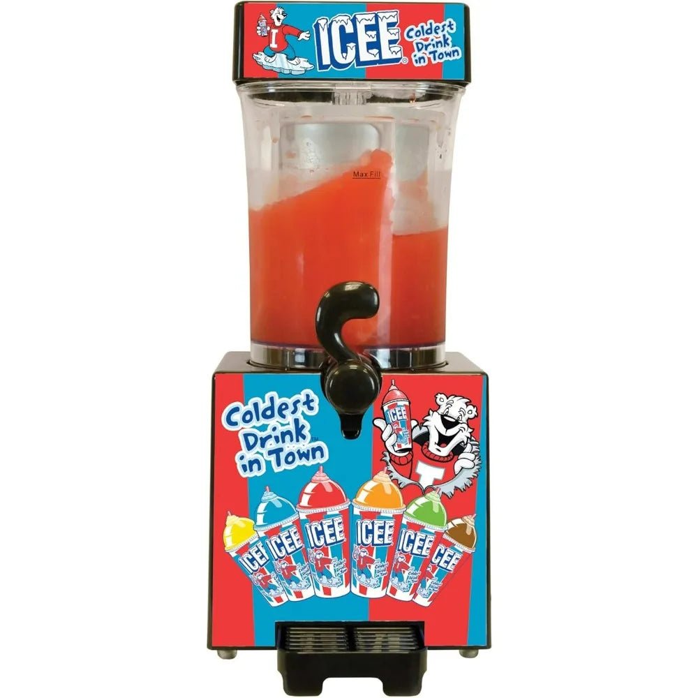 Genuine ICEE Brand Counter-Top Sized ICEE Slushie/Spins Pre-Chilled Ingredients into ICEE Slushies!