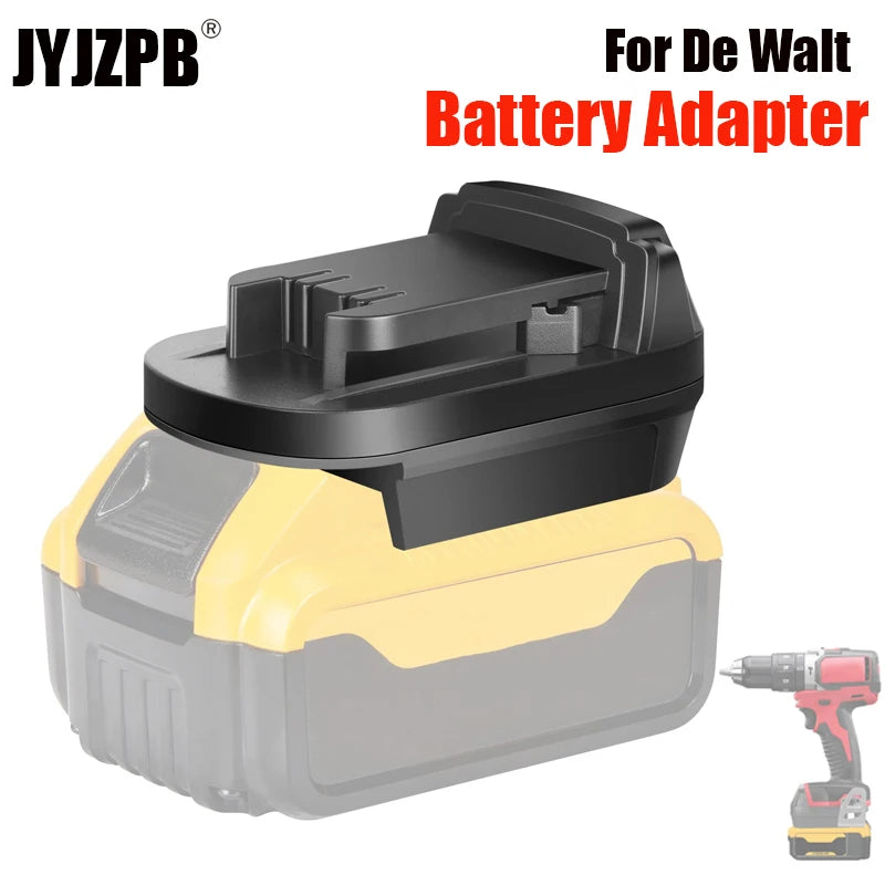 Li-ion Battery Adapter DeWalt to Makita/Bosch/Milwaukee M18 Hitachi/Metabo/AEG/RIDGID/DEVON/Worx