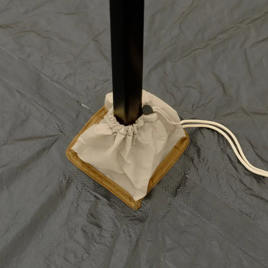 Ozark Trail 15' x 15' 8-Person Glamping Bell Tent with String Lights, 22.57 lbs