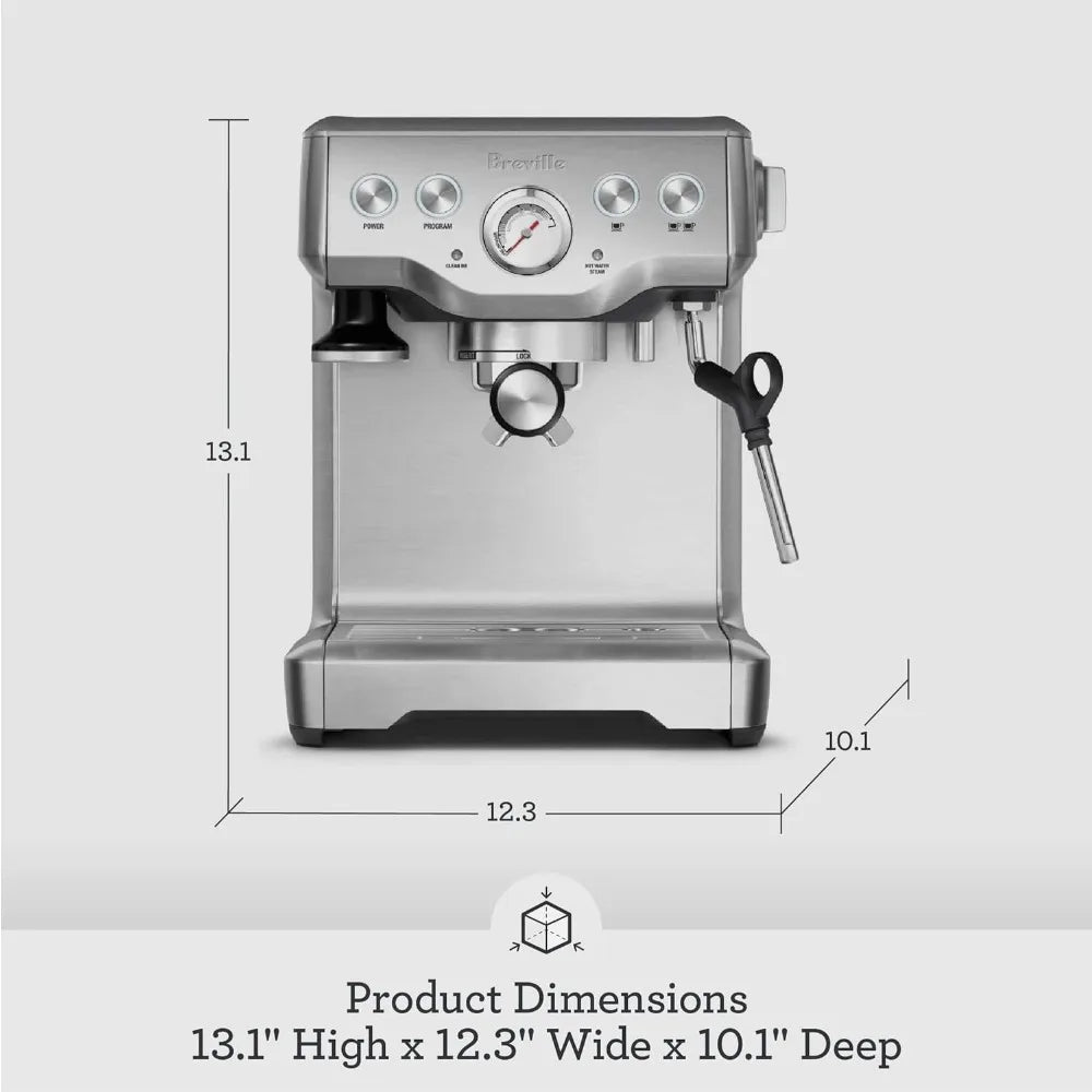 Breville Espresso Machine, One Size, Stainless Steel