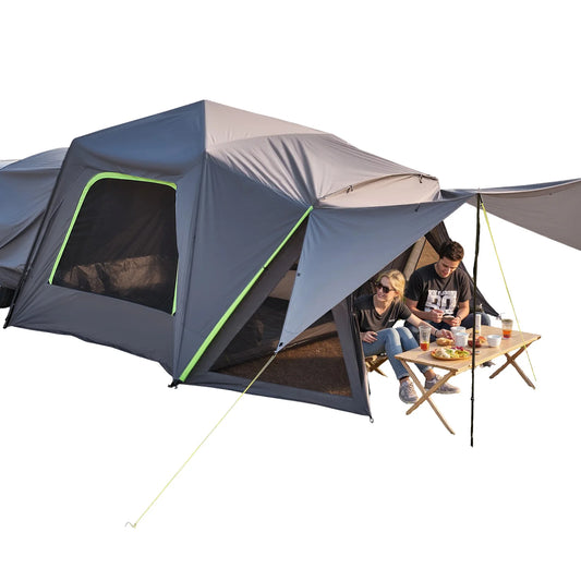 SucceBuy SUV Tent for Camping Waterproof PU2000mm Spacious Double Layer Design SUV Camping Tent
